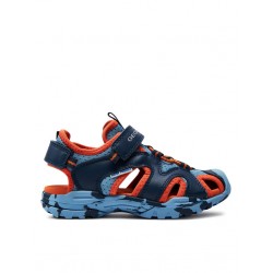 GEOX ΑΓΟΡΙ ΠΕΔΙΛΟ  J450RC 014BU C0573 ΜΠΛΕ/ΠΟΡΤΟΚΑΛΙ